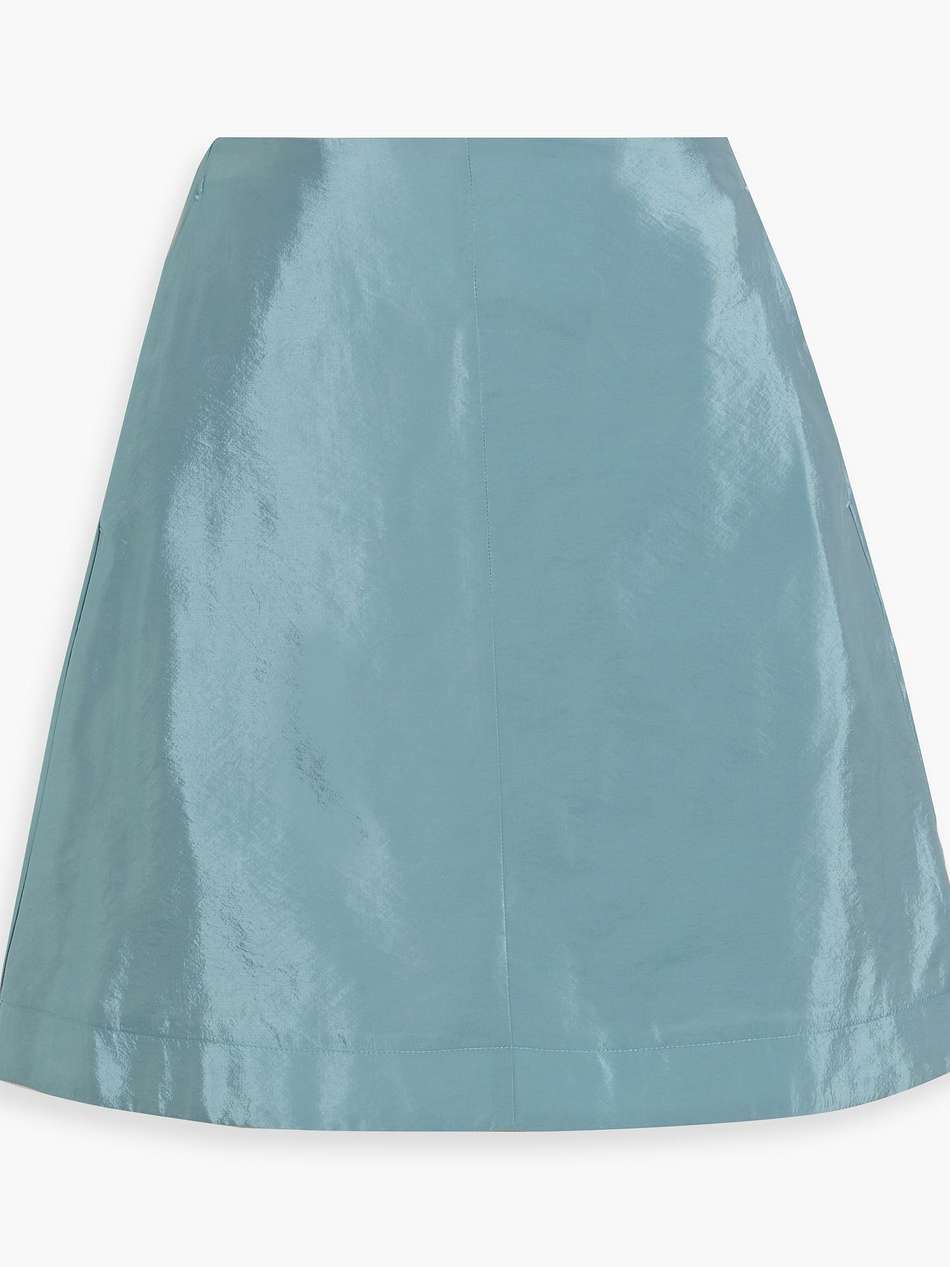 isabele taffeta mini skirt