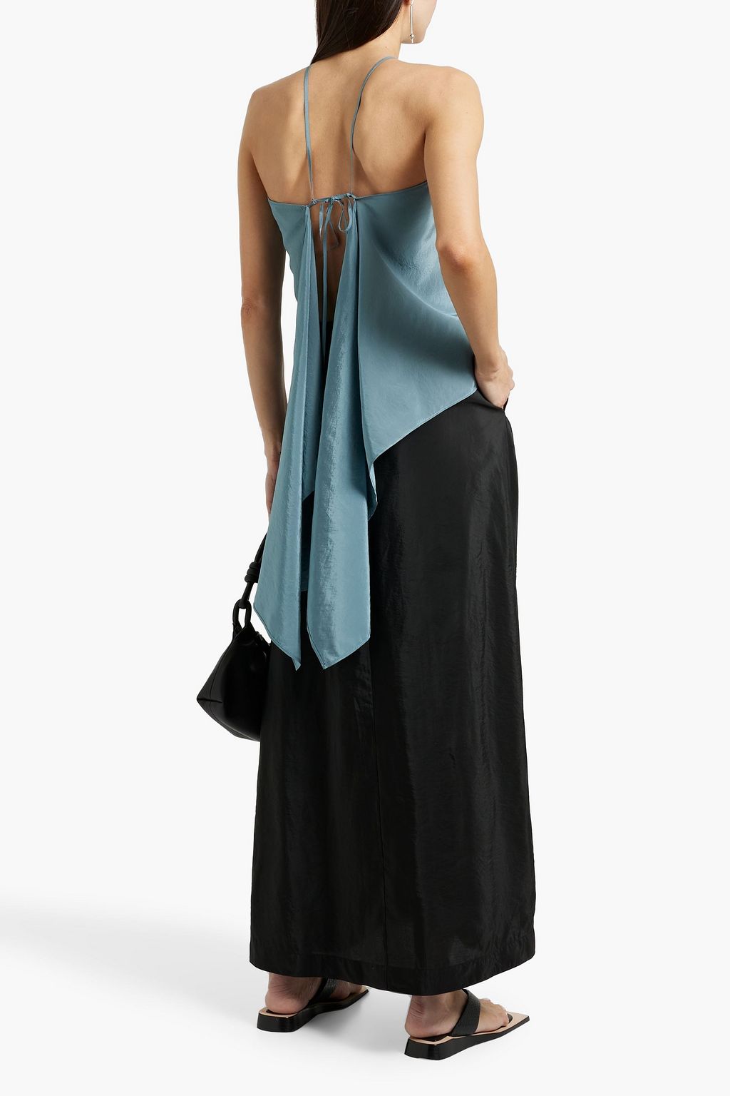 BY MALENE BIRGER Isoldas taffeta maxi skirt