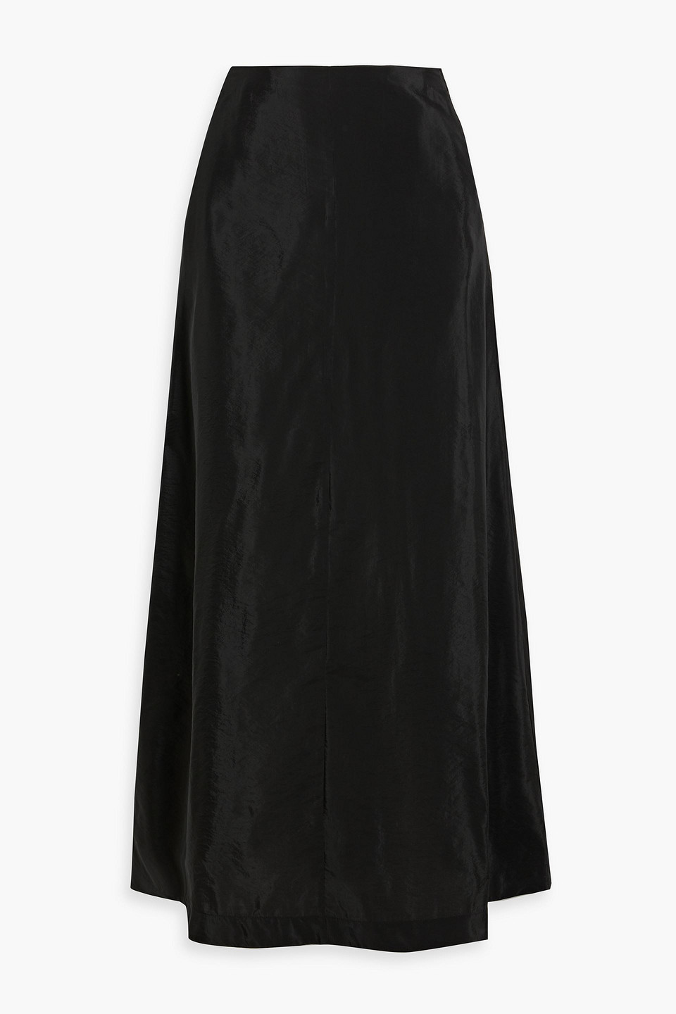 By Malene Birger Isoldas Taffeta Maxi Skirt In Black