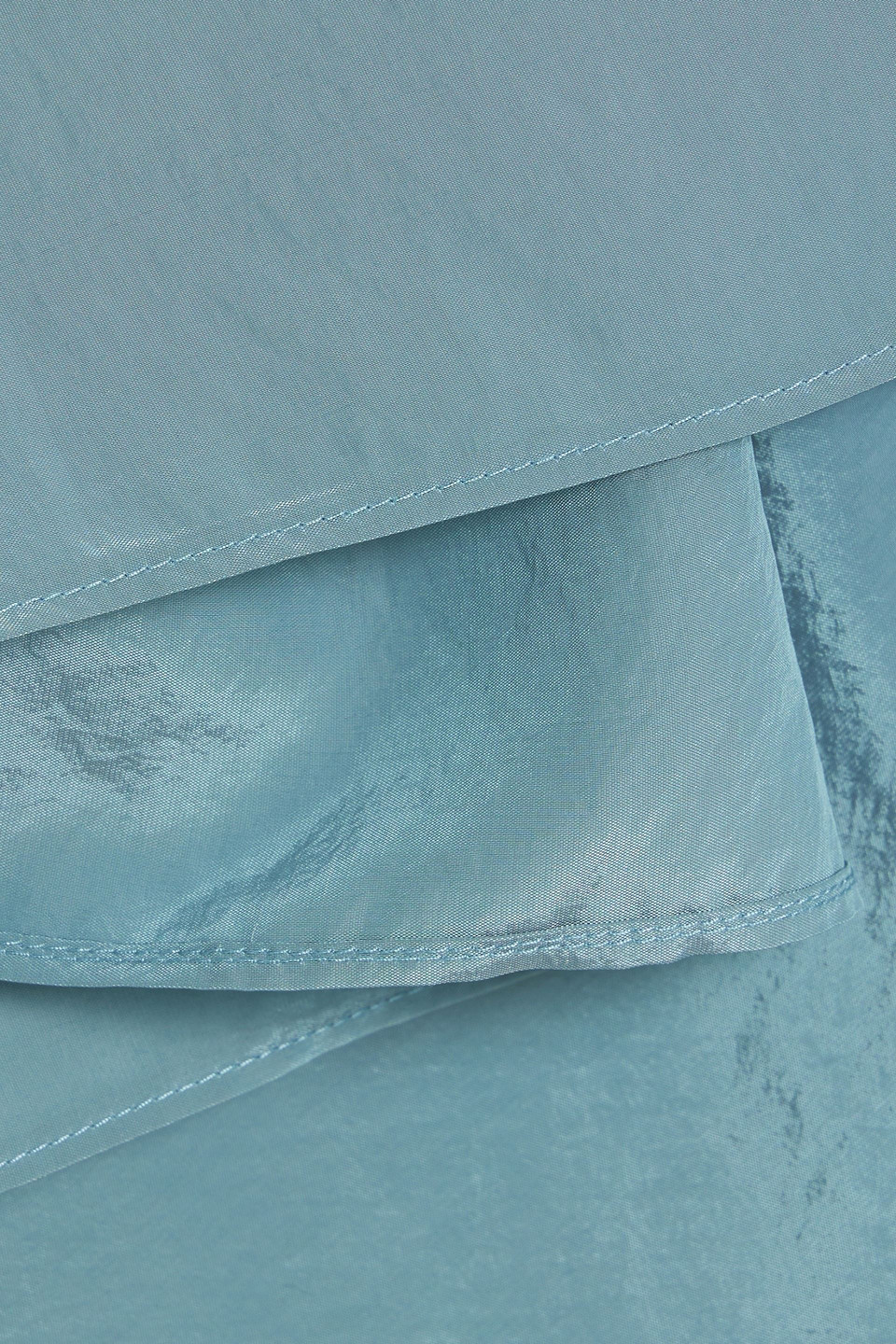 By Malene Birger Brinola Draped Taffeta Top In Slate Blue