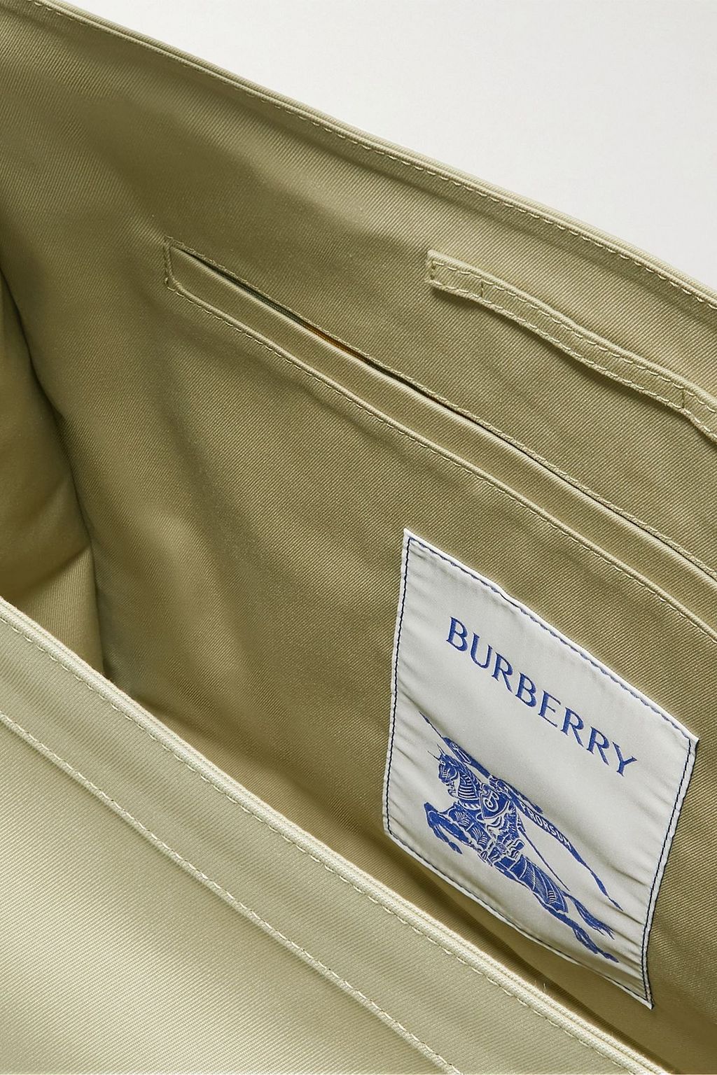 BURBERRY Gabardine tote