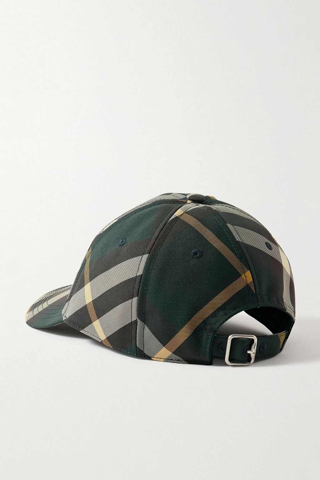 BURBERRY Checked drill baseball cap
