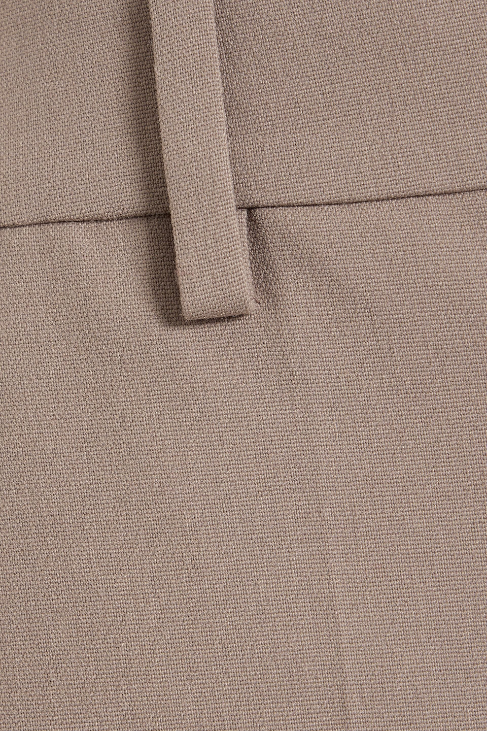 By Malene Birger Igda Crepe Straight-leg Pants In Taupe