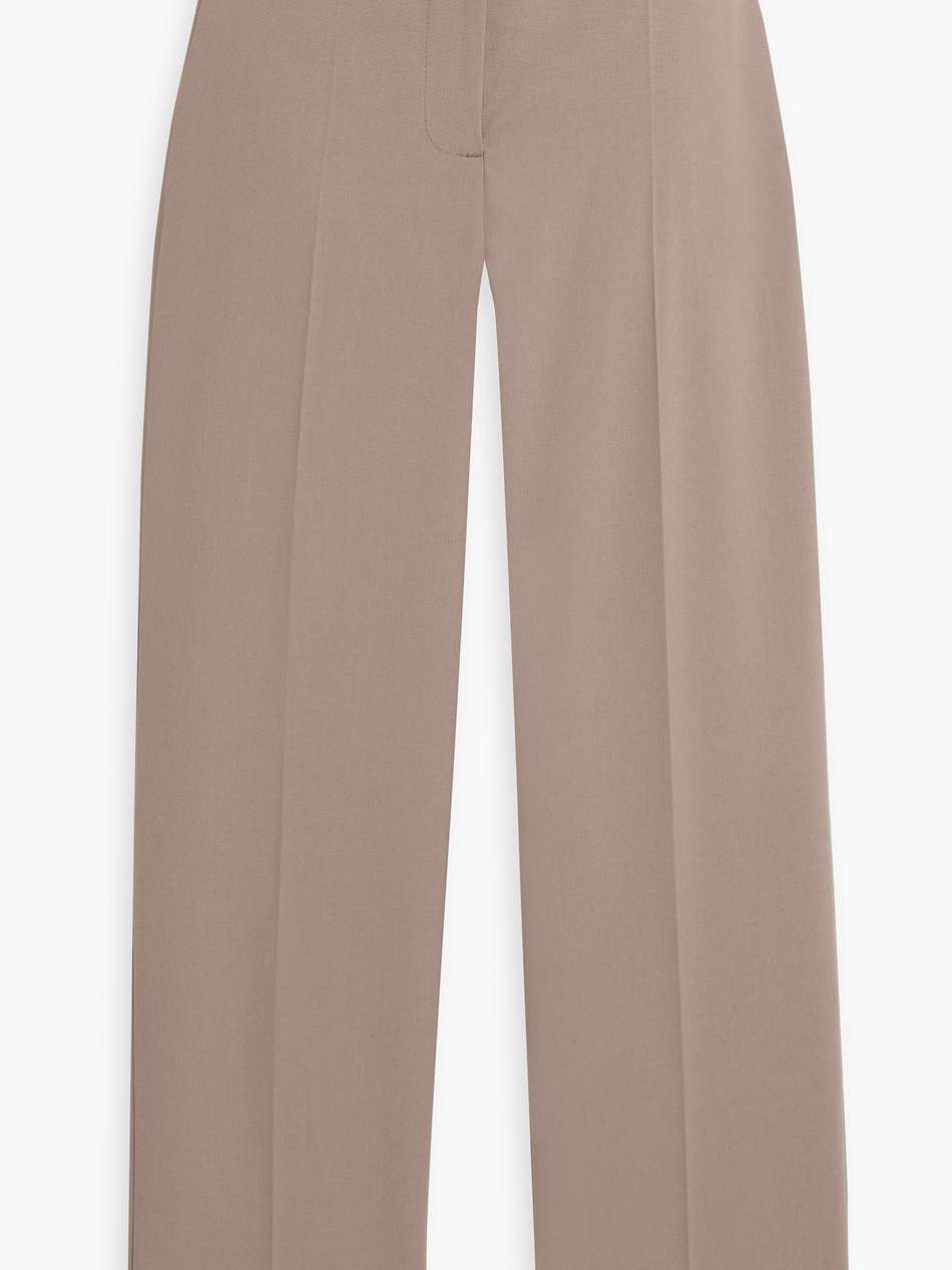 igda crepe straight-leg pants