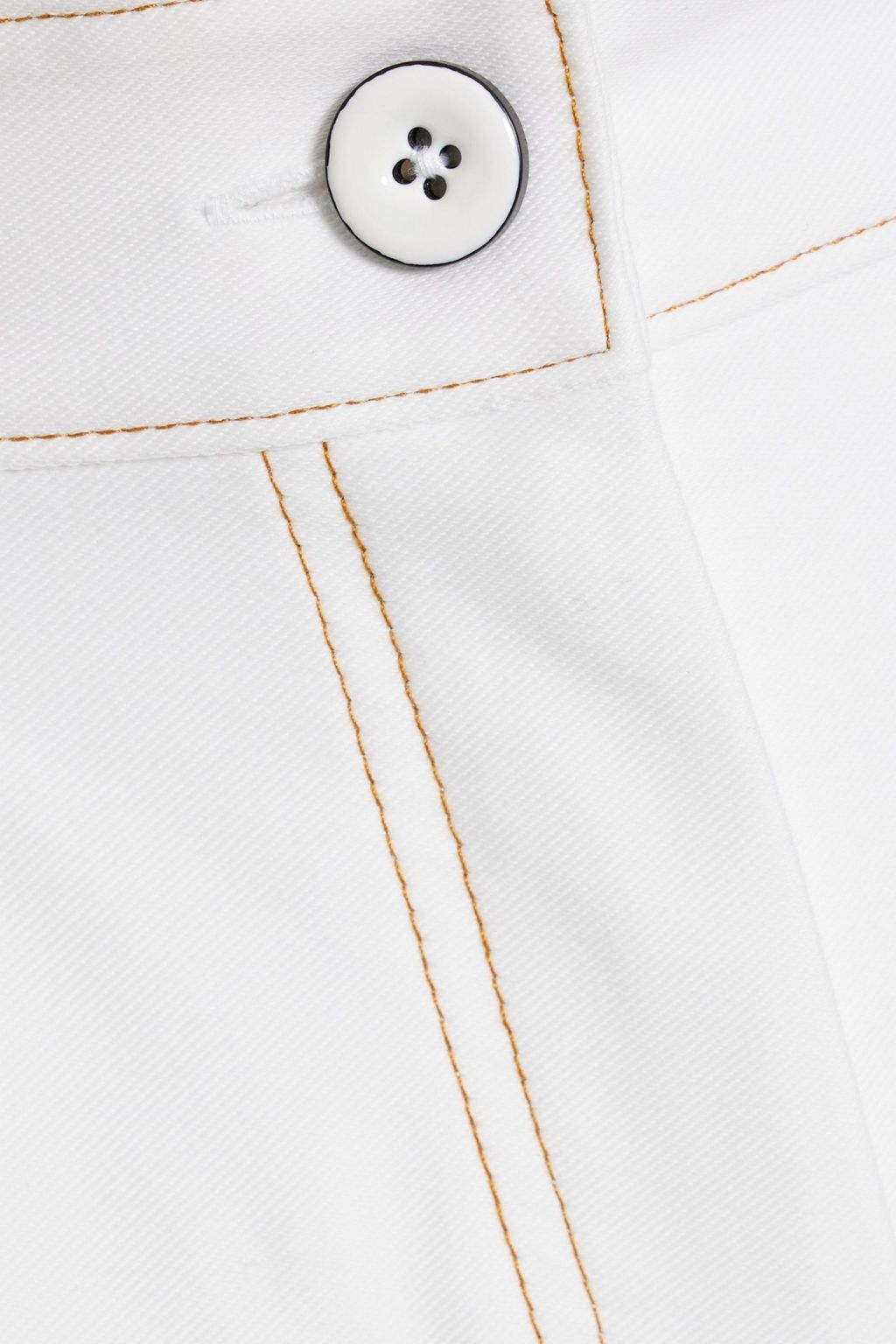 MAX MARA Foster cropped stretch cotton-blend jersey wide-leg pants