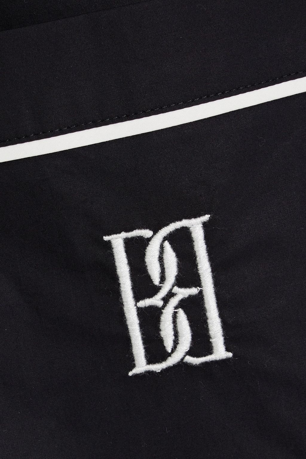 BY MALENE BIRGER قميص "مالياس" من قطن البوبلين المطرّز