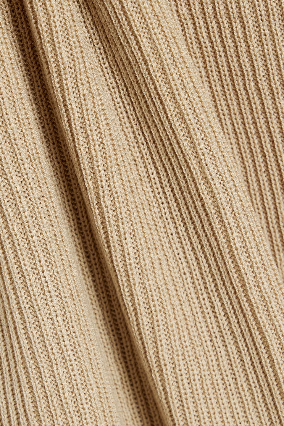 By Malene Birger Rory Ribbed Tencel™ Lyocell Tank In Beige