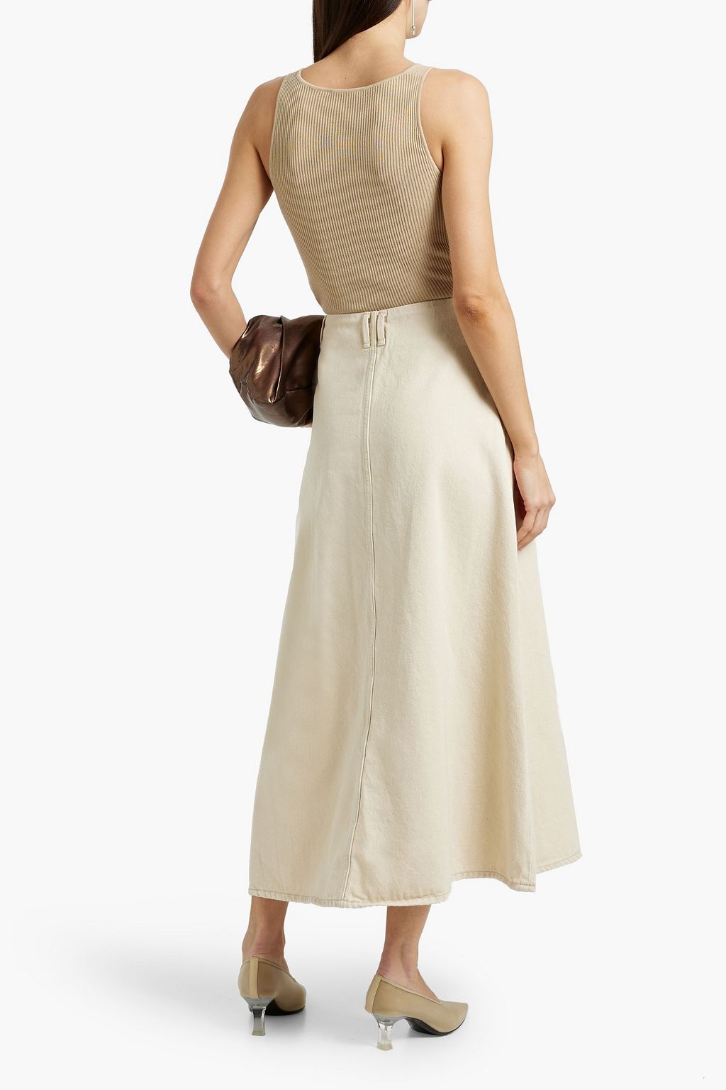 BY MALENE BIRGER Rory ribbed TENCEL™ Lyocell tank