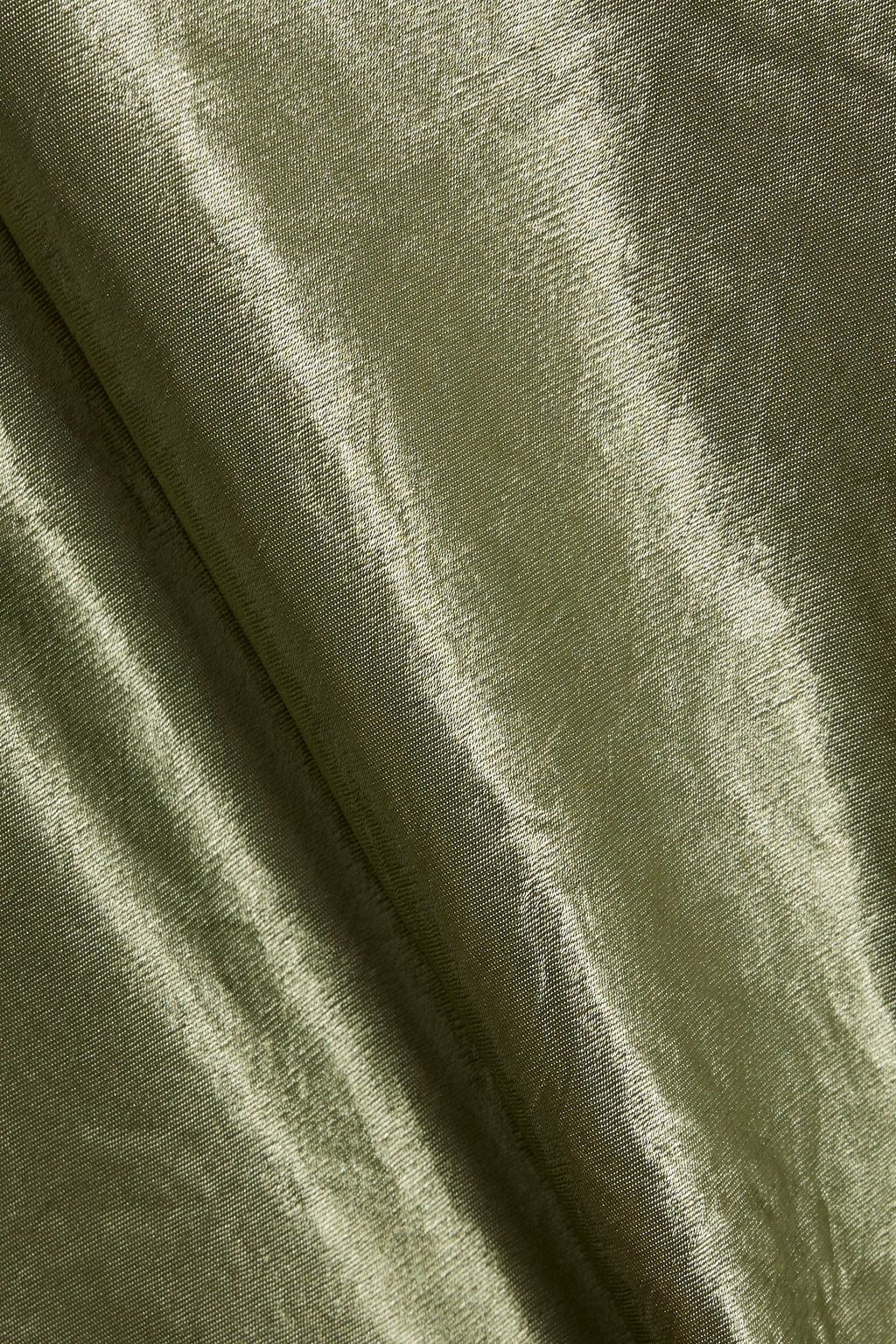 MAX MARA Talete satin midi dress