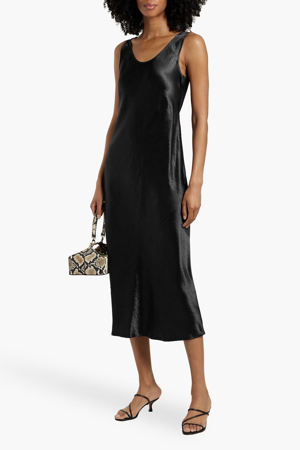 MAX MARA Talete satin midi dress