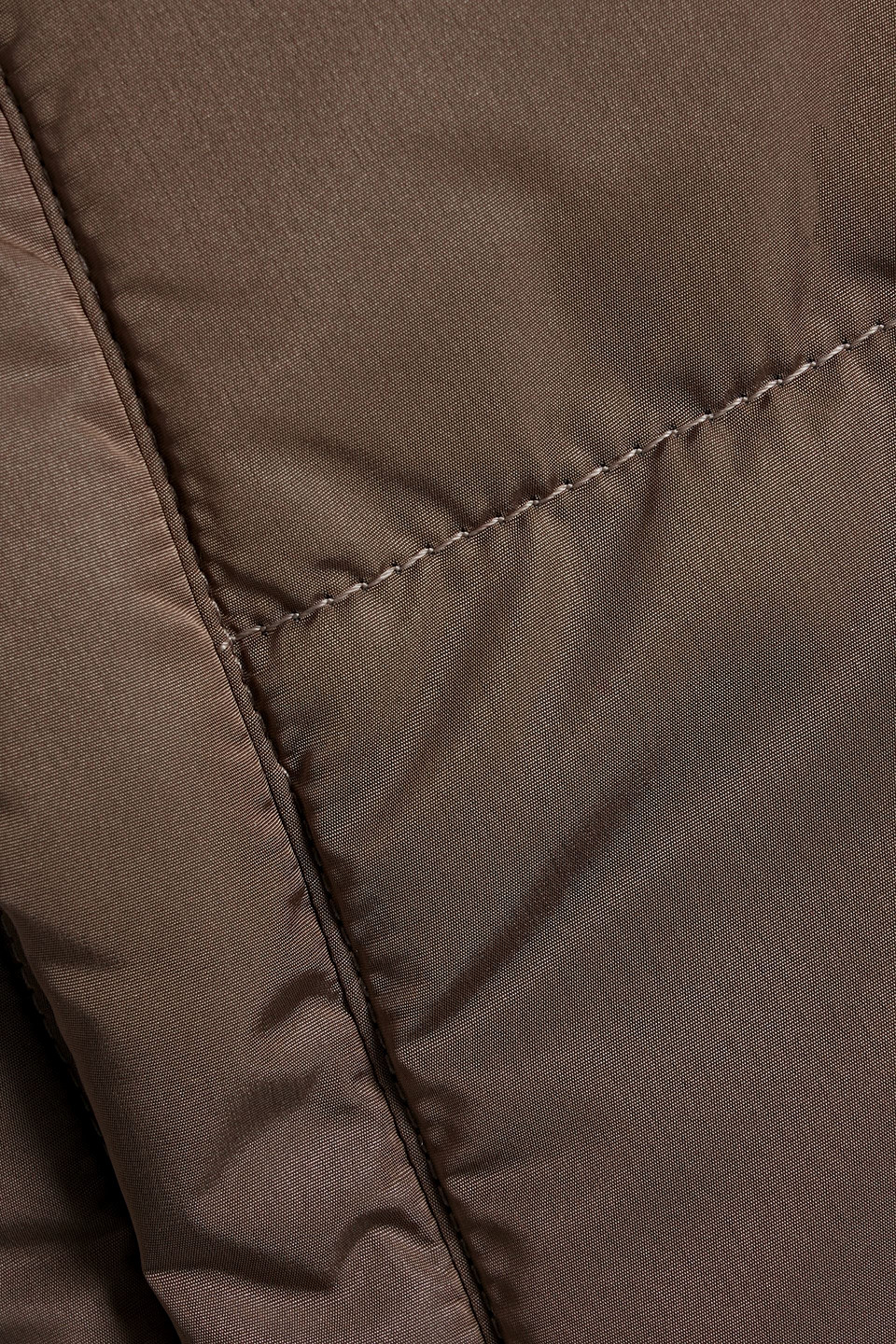 Max Mara Reversible Quilted Shell Hooded Down Coat In Brown