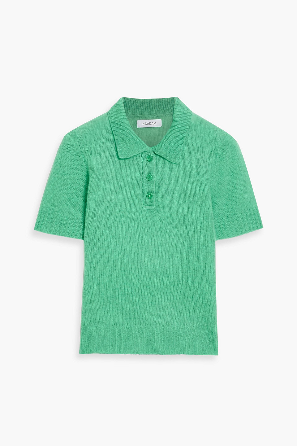 Cashmere polo sweater