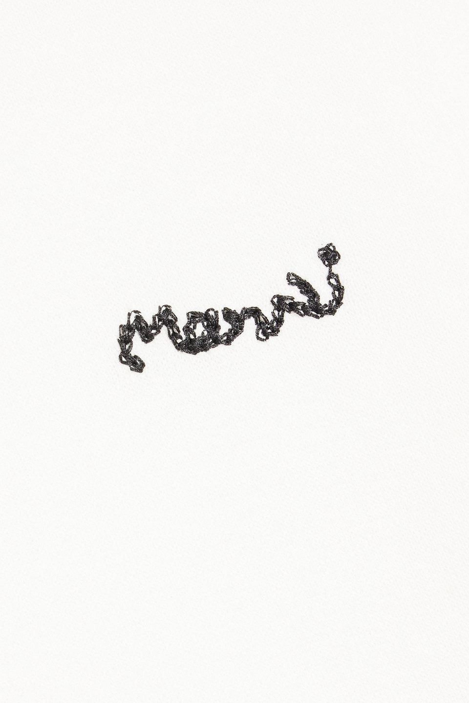 Marni Embroidered Cotton-blend Sweater In White