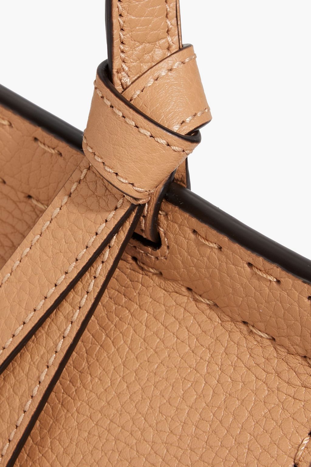 GUCCI Marmont pebbled-leather tote