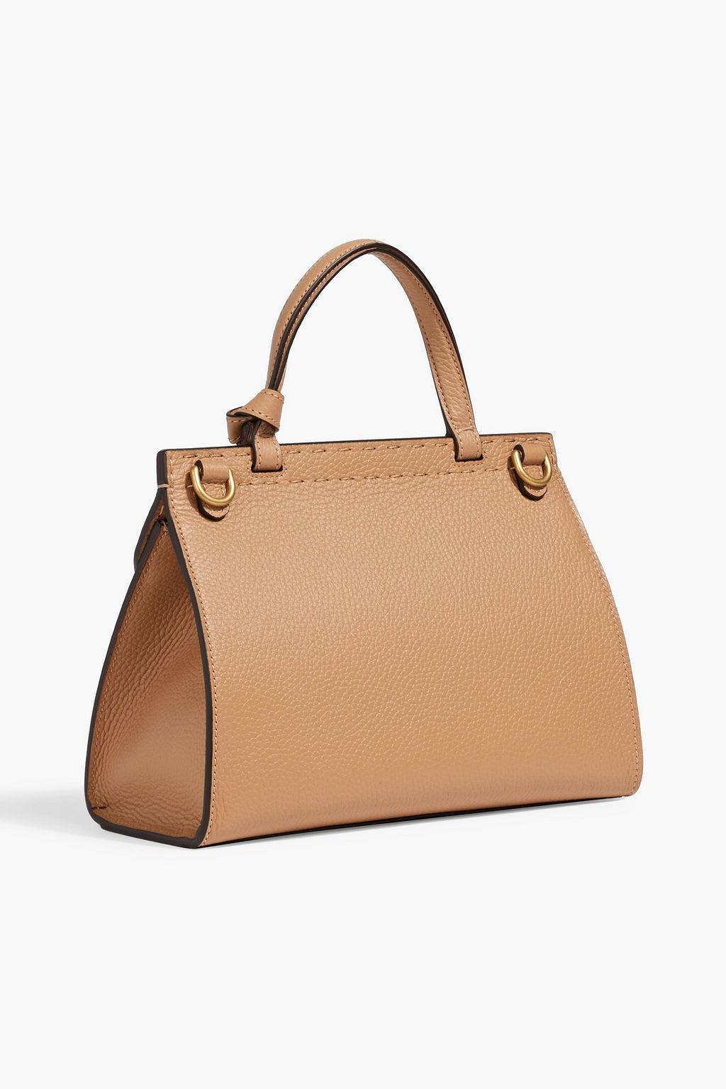 GUCCI Marmont pebbled-leather tote