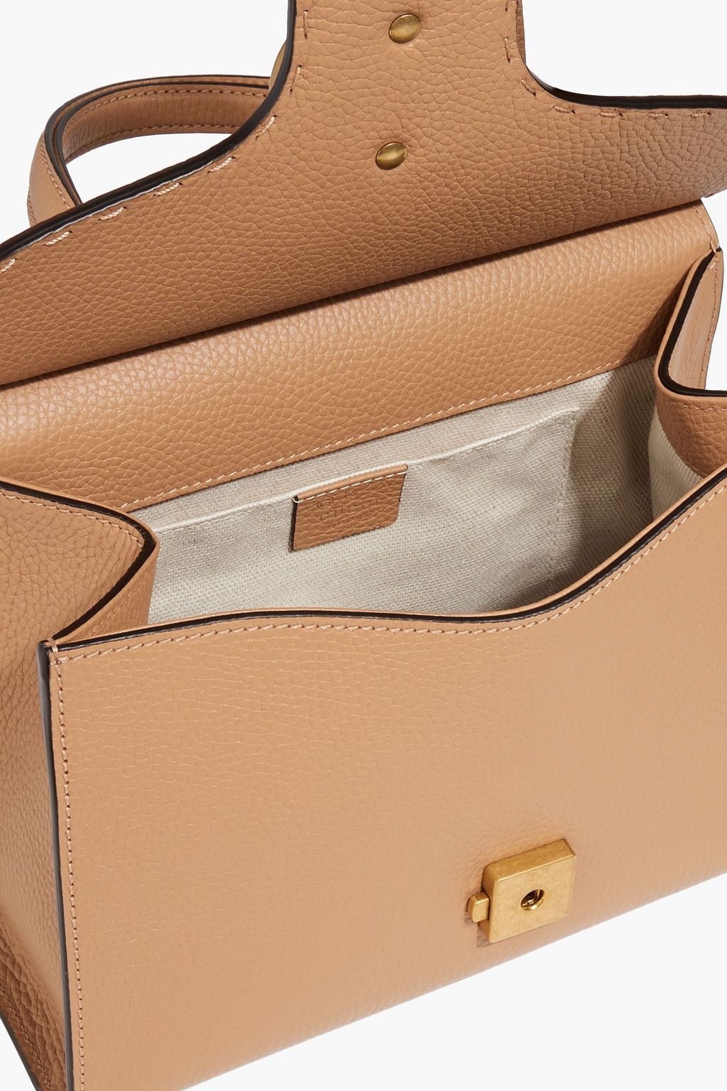 GUCCI Marmont pebbled-leather tote