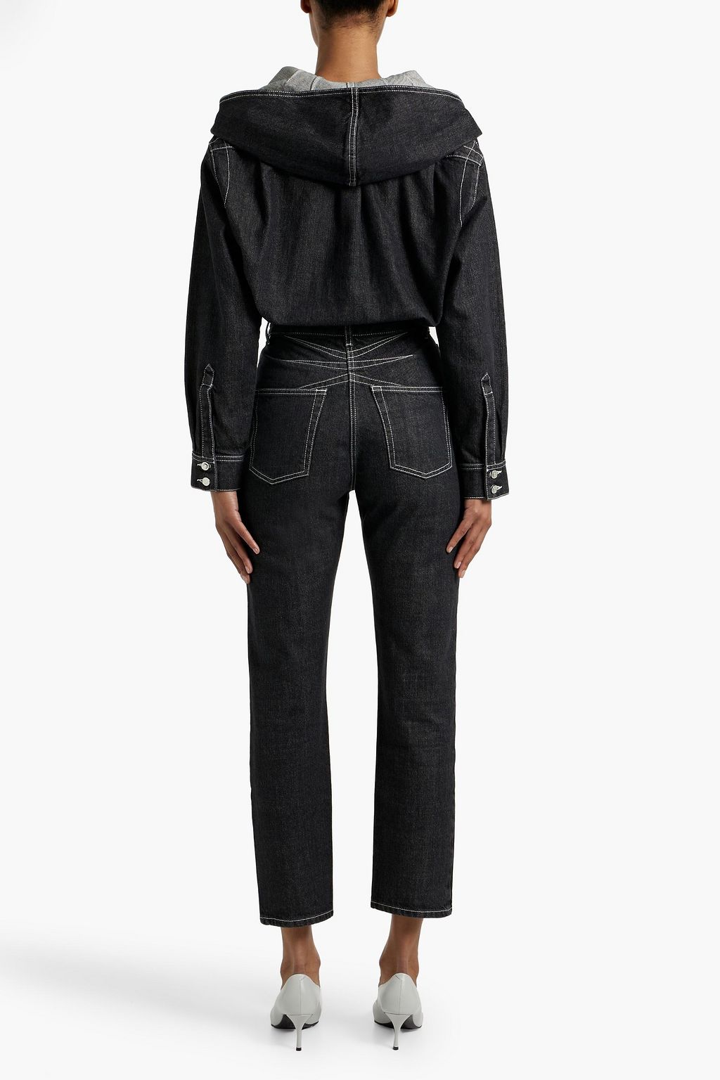 ALAÏA ハイライズ スリムレッグジーンズ