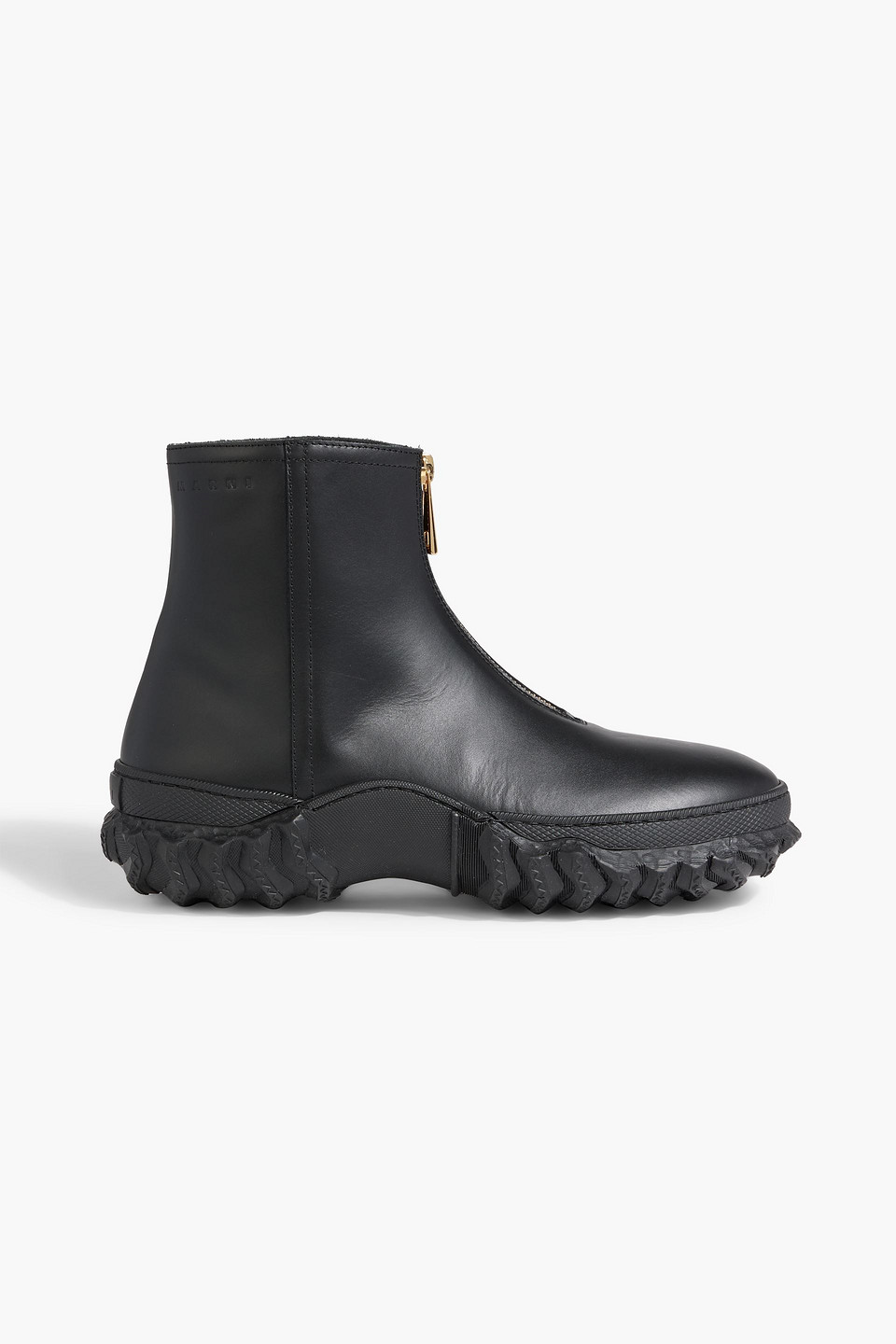Marni Woman Ankle Boots Black Size 9 Soft Leather In Black
