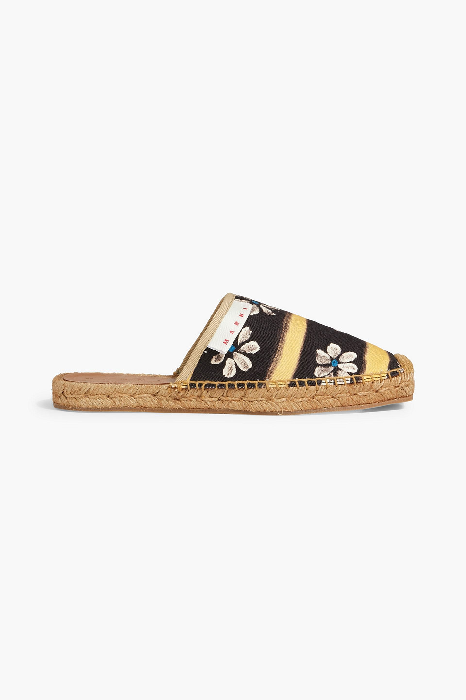 Marni Woman Espadrilles Black Size 8 Textile Fibers In Black