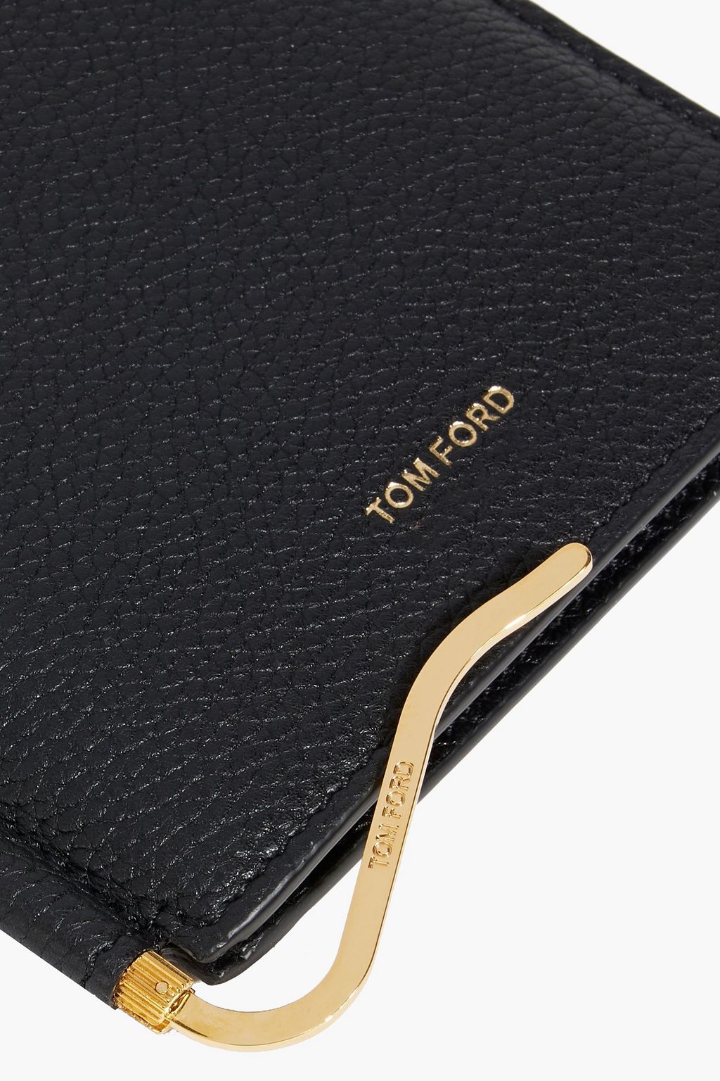 TOM FORD Pebbled-leather wallet