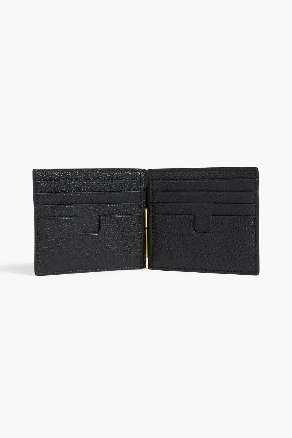 TOM FORD Pebbled-leather wallet