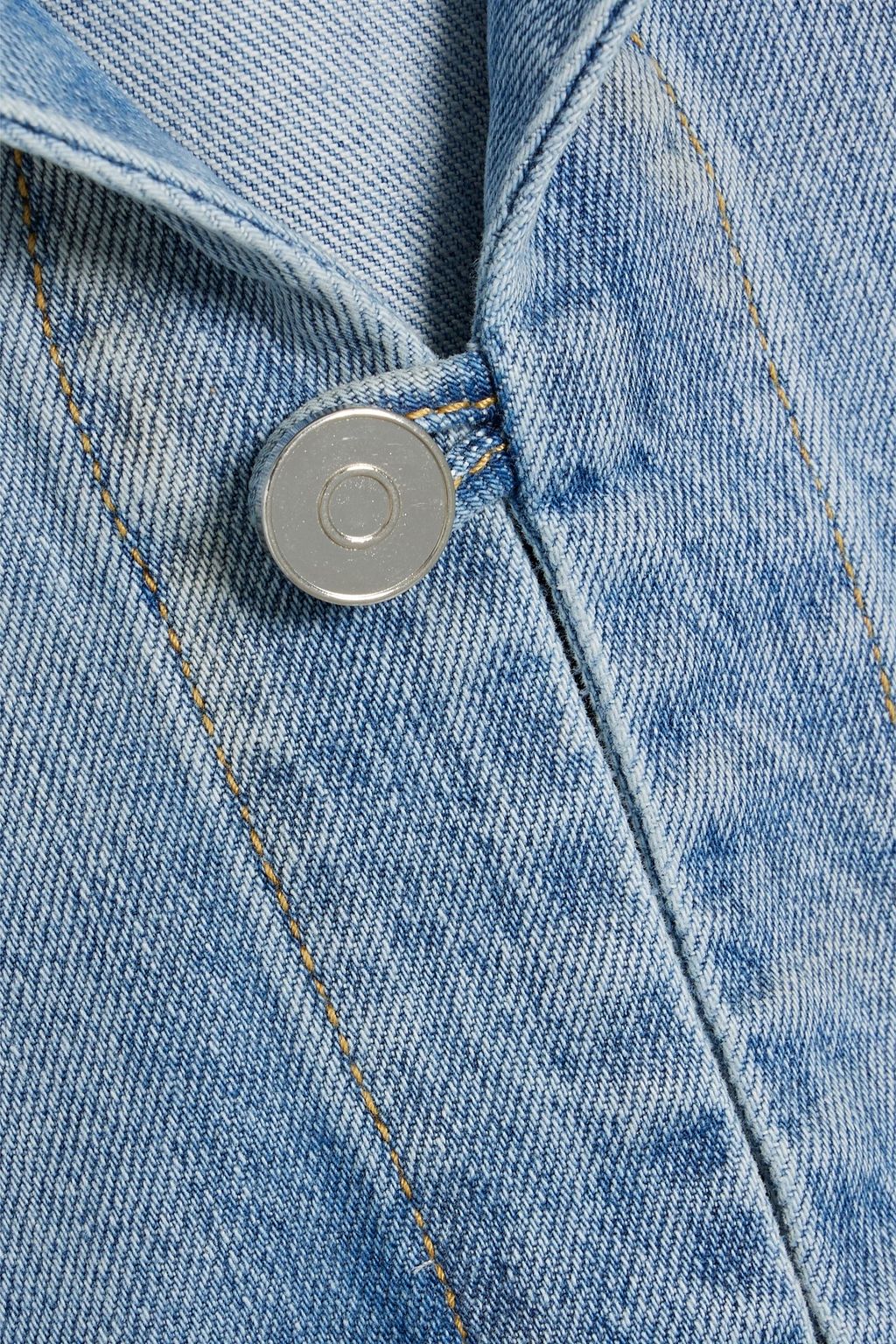 ALAÏA Denim hooded jacket