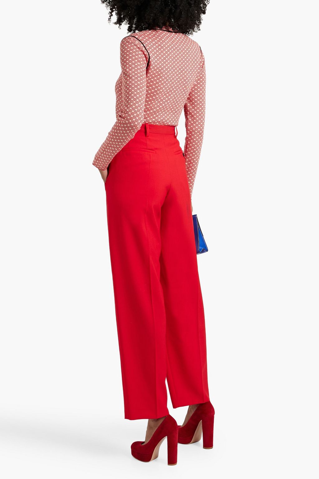 MARNI Jacquard-knit cotton sweater