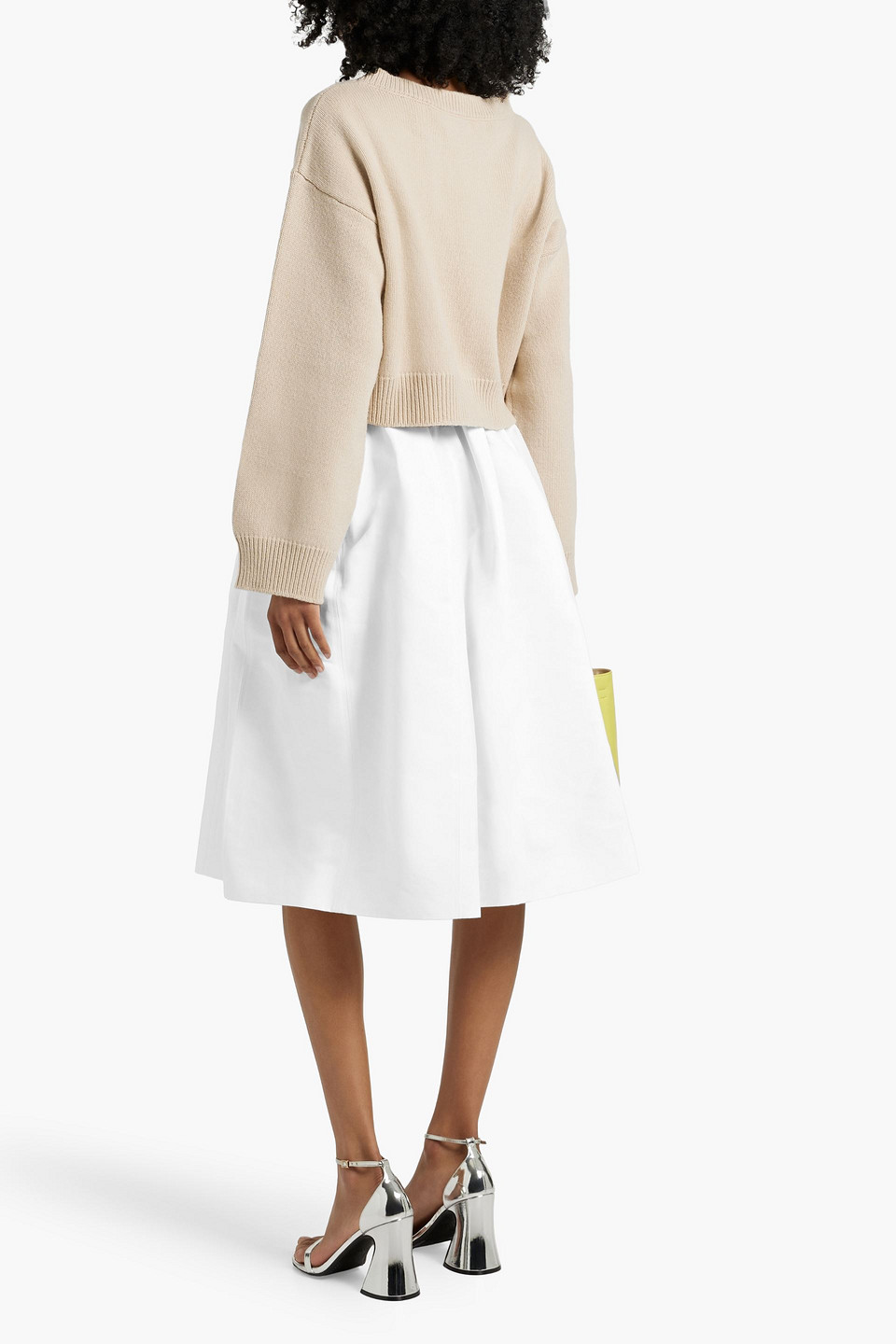 Marni Woman Sweater Taupe Size 4 Virgin Wool In Beige