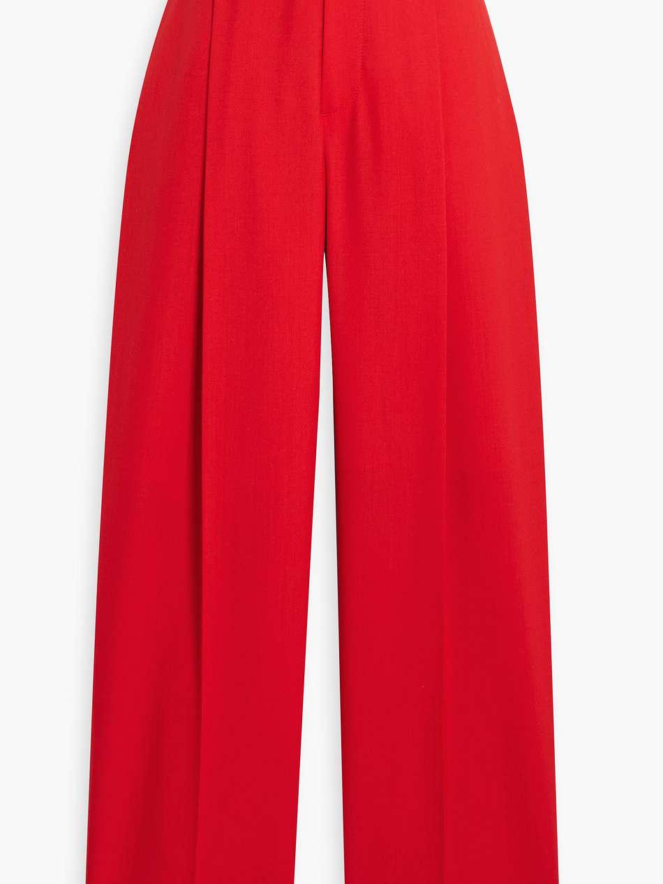 grain de poudre wool straight-leg pants