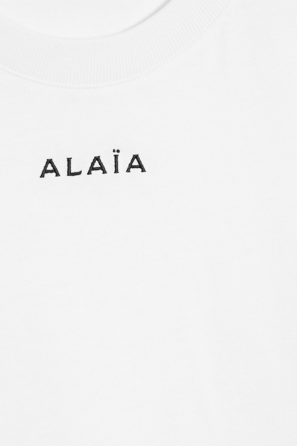 ALAÏA Archetypes embroidered cotton-jersey T-shirt
