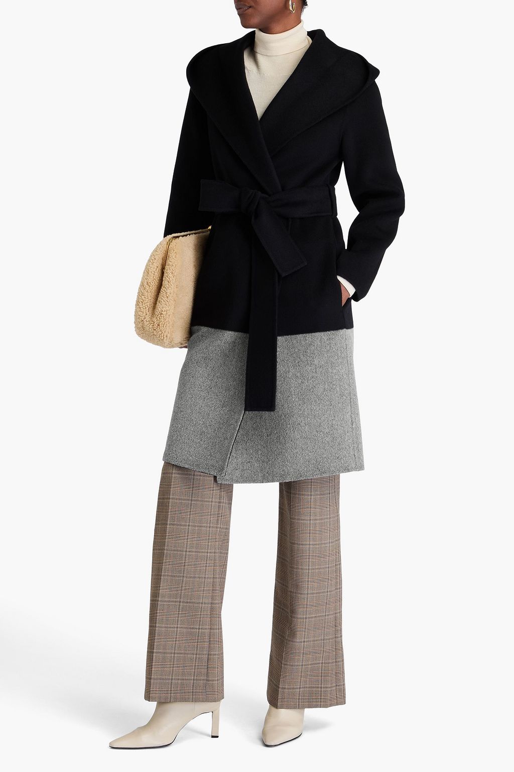 JOSEPH Aga reversible wool-felt coat