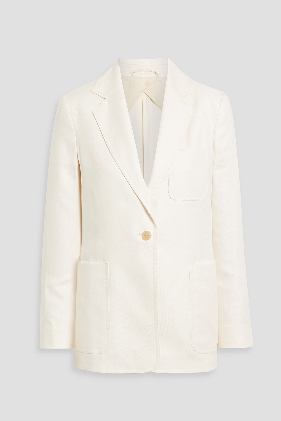 Max Mara Boemia Linen-twill Blazer