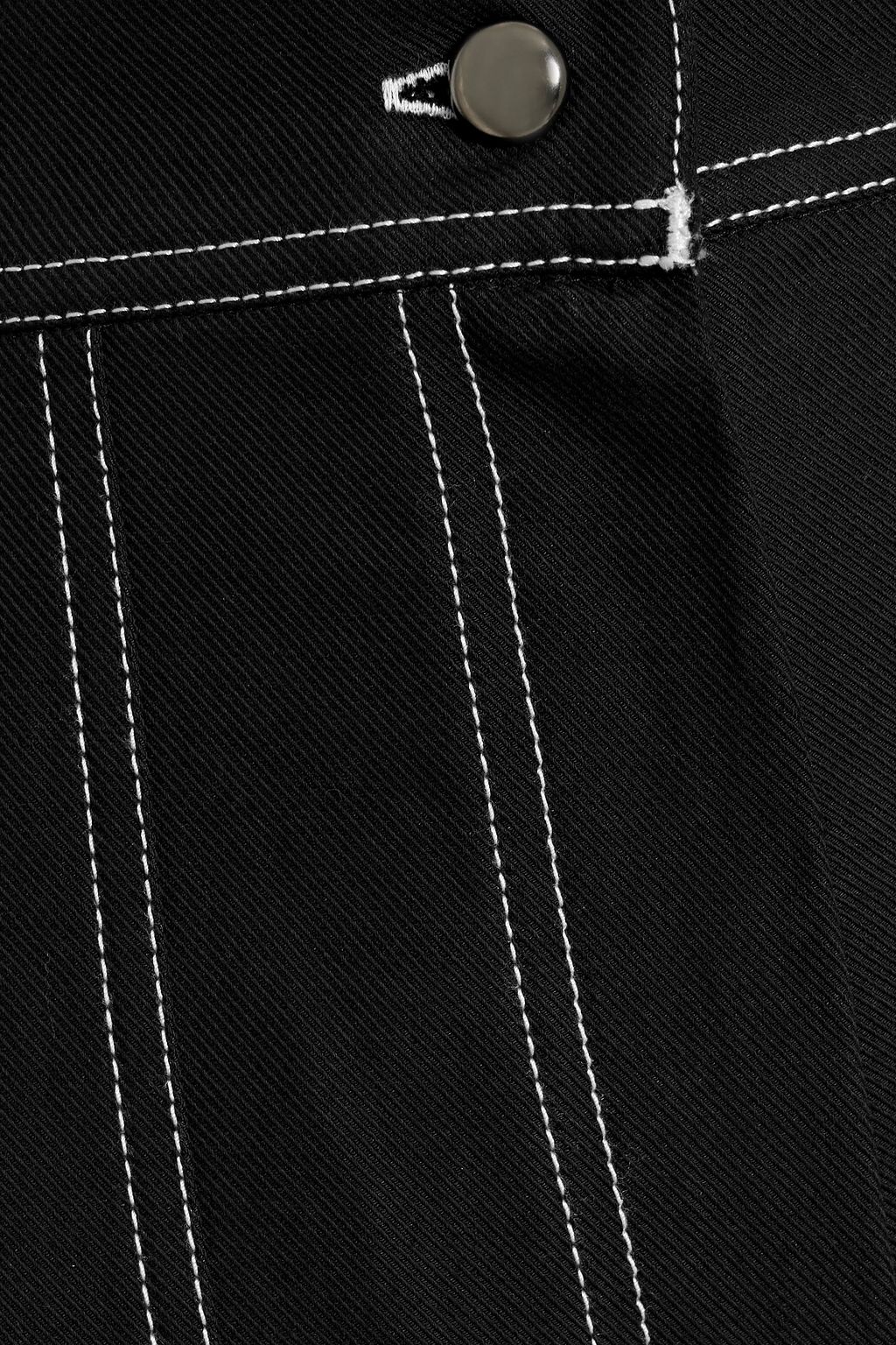 MAX MARA Oboli cotton and linen-blend twill wide-leg pants