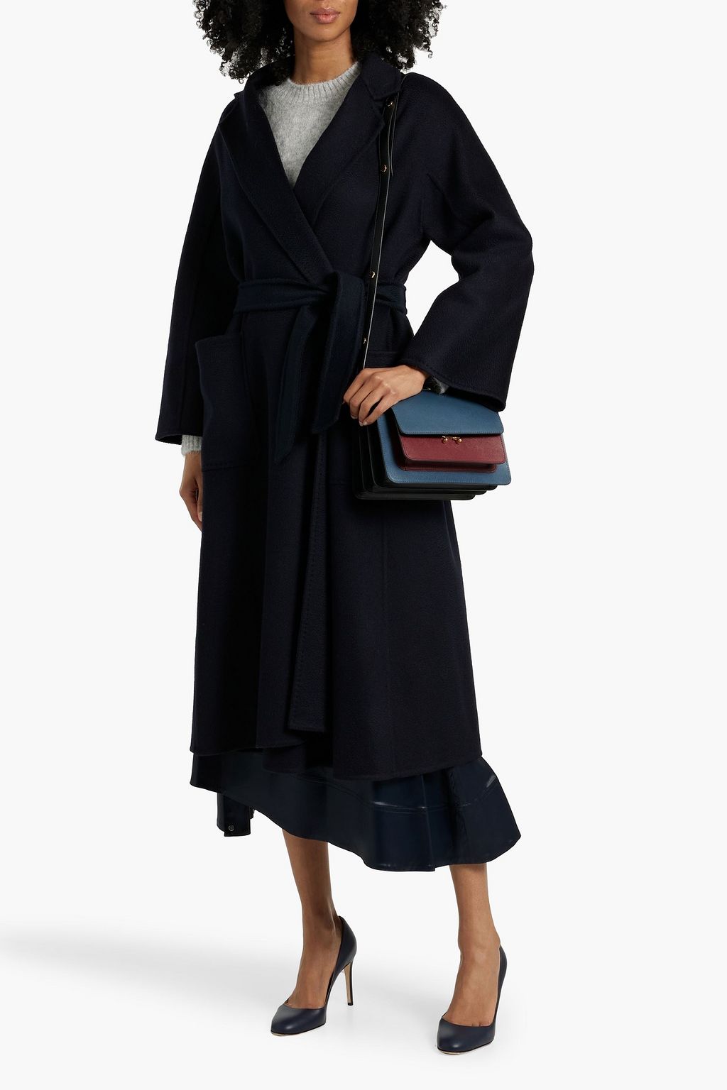 MAX MARA Ludmilla cashmere-felt coat