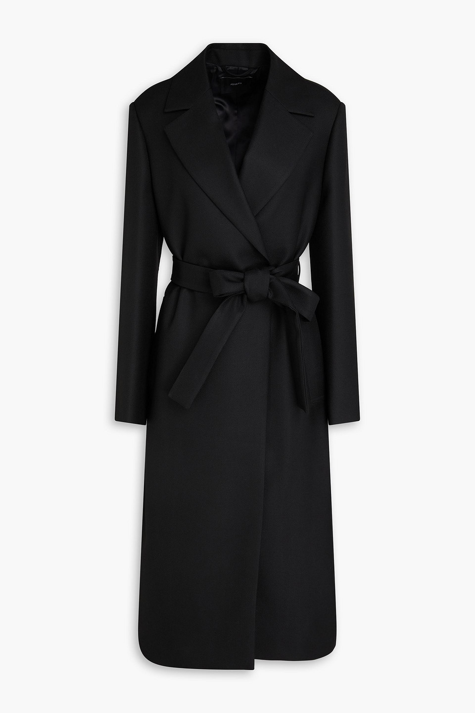 Joseph Colbert Wool-blend Ottoman Coat In Black