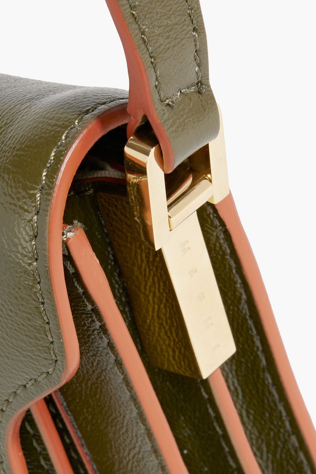 MARNI Trunk leather shoulder bag