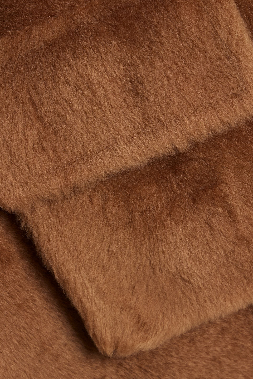 Max Mara Effige Reversible Shearling Vest In Brown