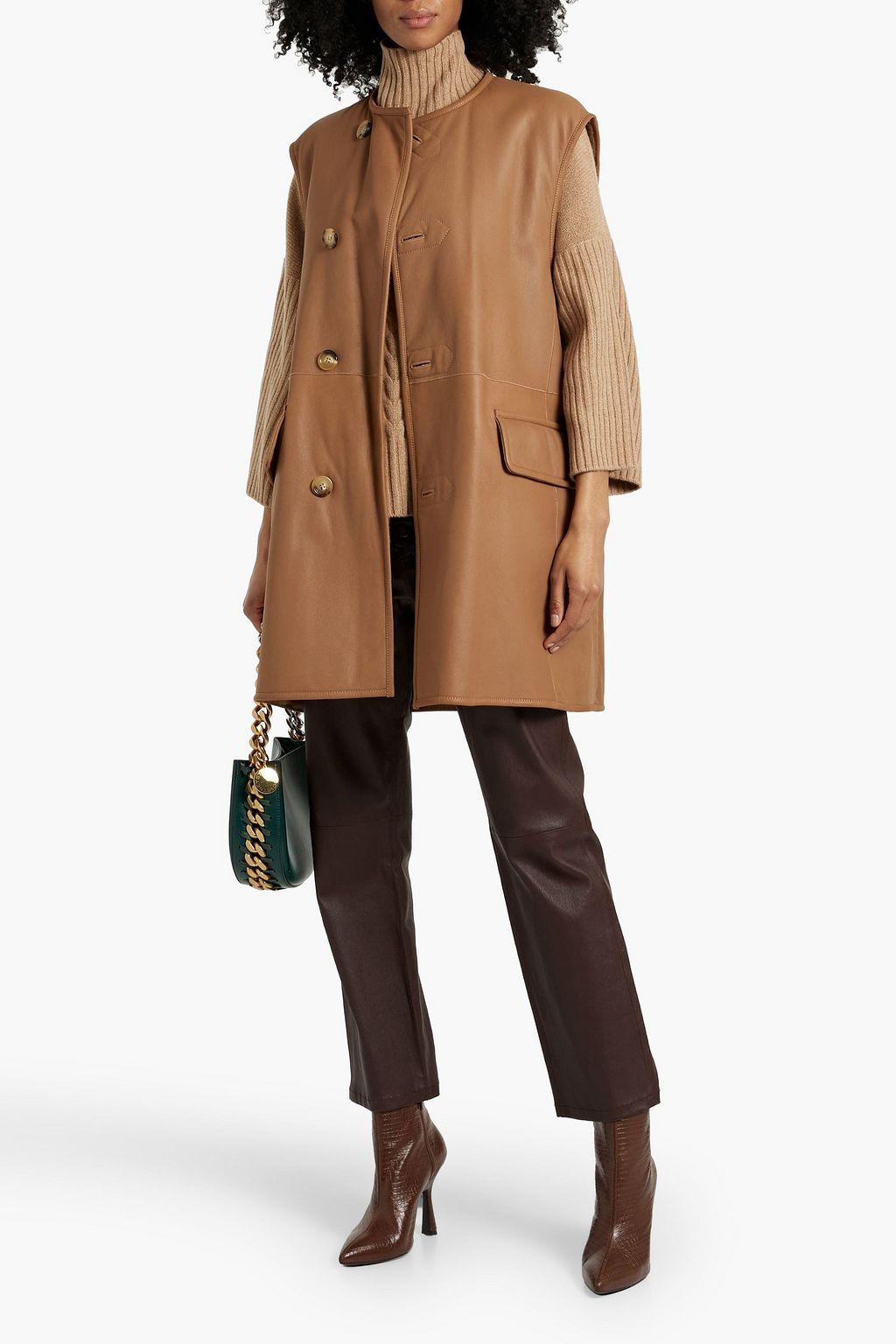 MAX MARA Effige reversible shearling vest