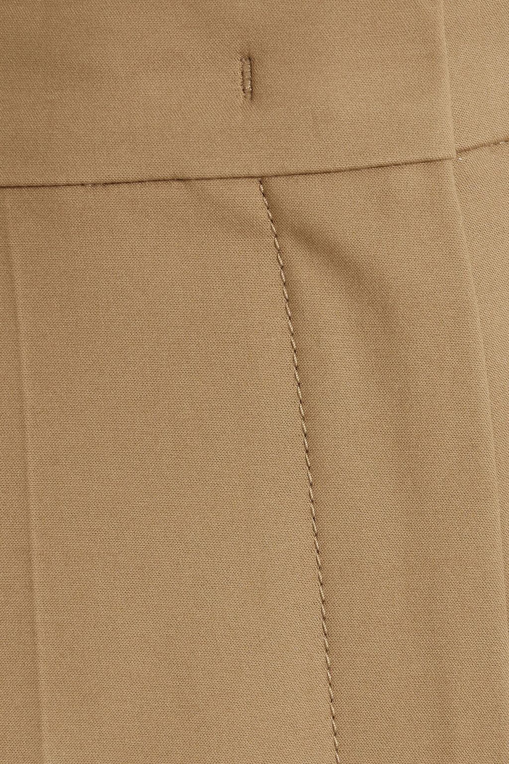 MAX MARA Edda cotton-blend wide-leg cargo pants