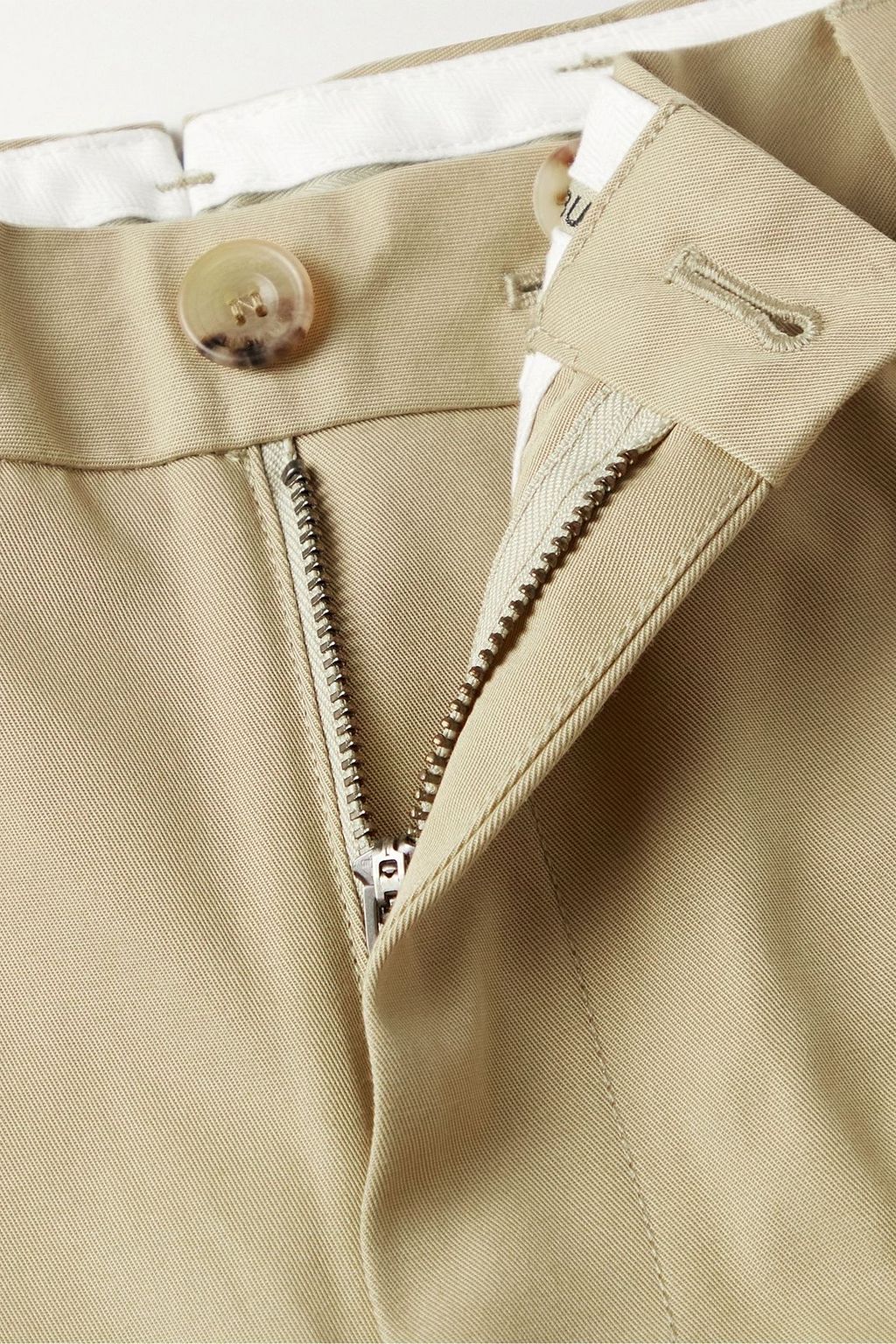 BURBERRY Slim-fit cotton-twill chinos