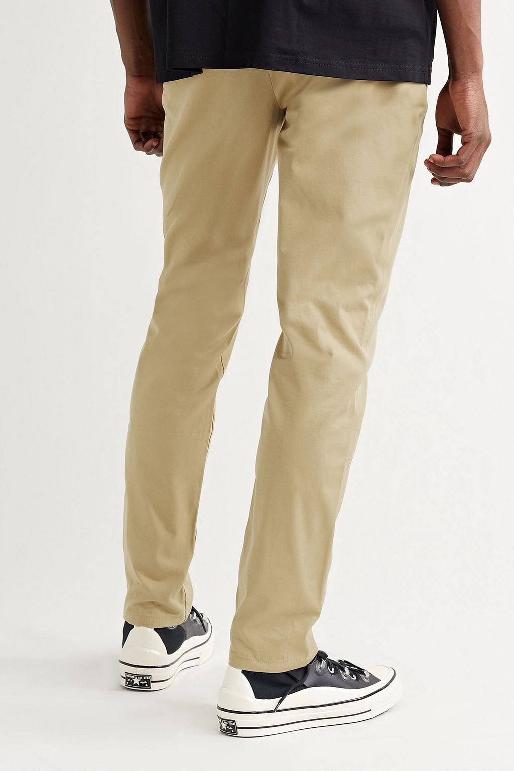 BURBERRY Slim-fit cotton-twill chinos