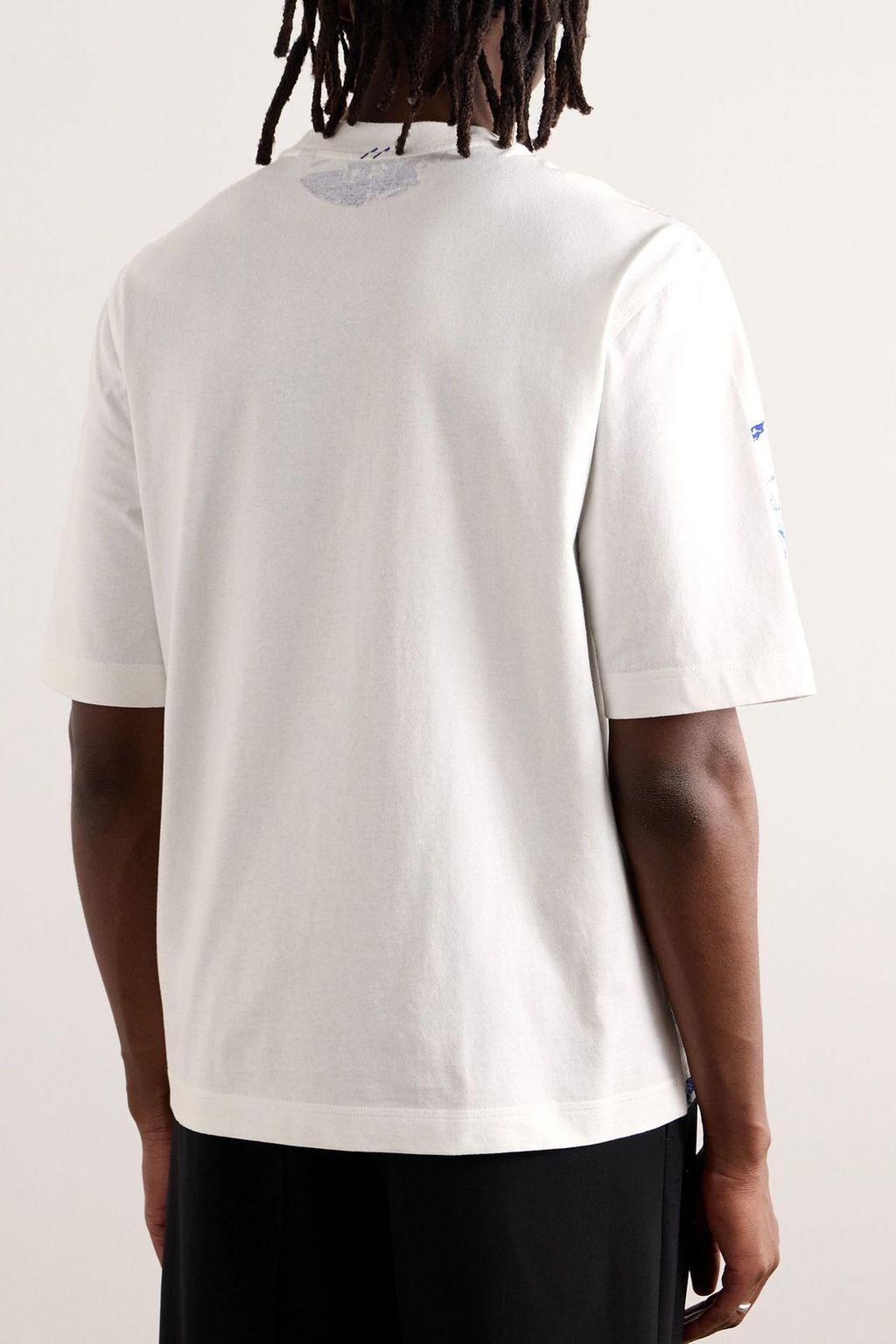 BURBERRY Printed cotton-jersey T-shirt