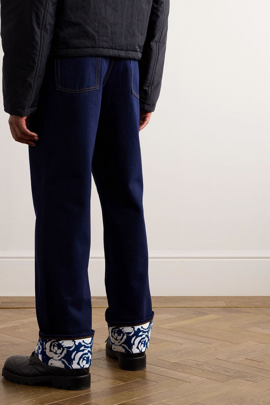 BURBERRY Wide-leg jeans