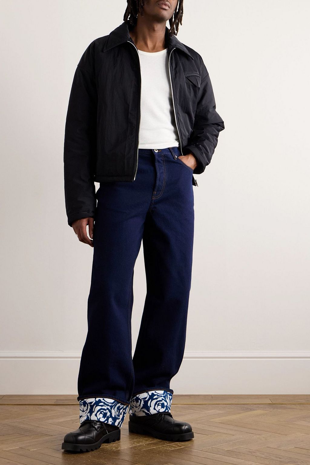 BURBERRY Wide-leg jeans