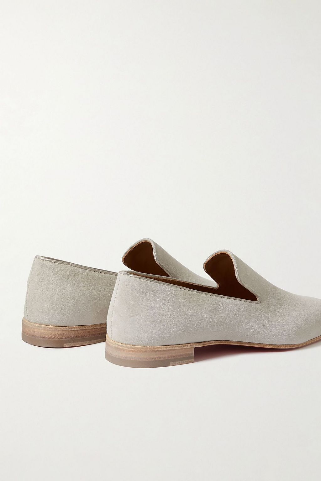 CHRISTIAN LOUBOUTIN Dandelion suede loafers