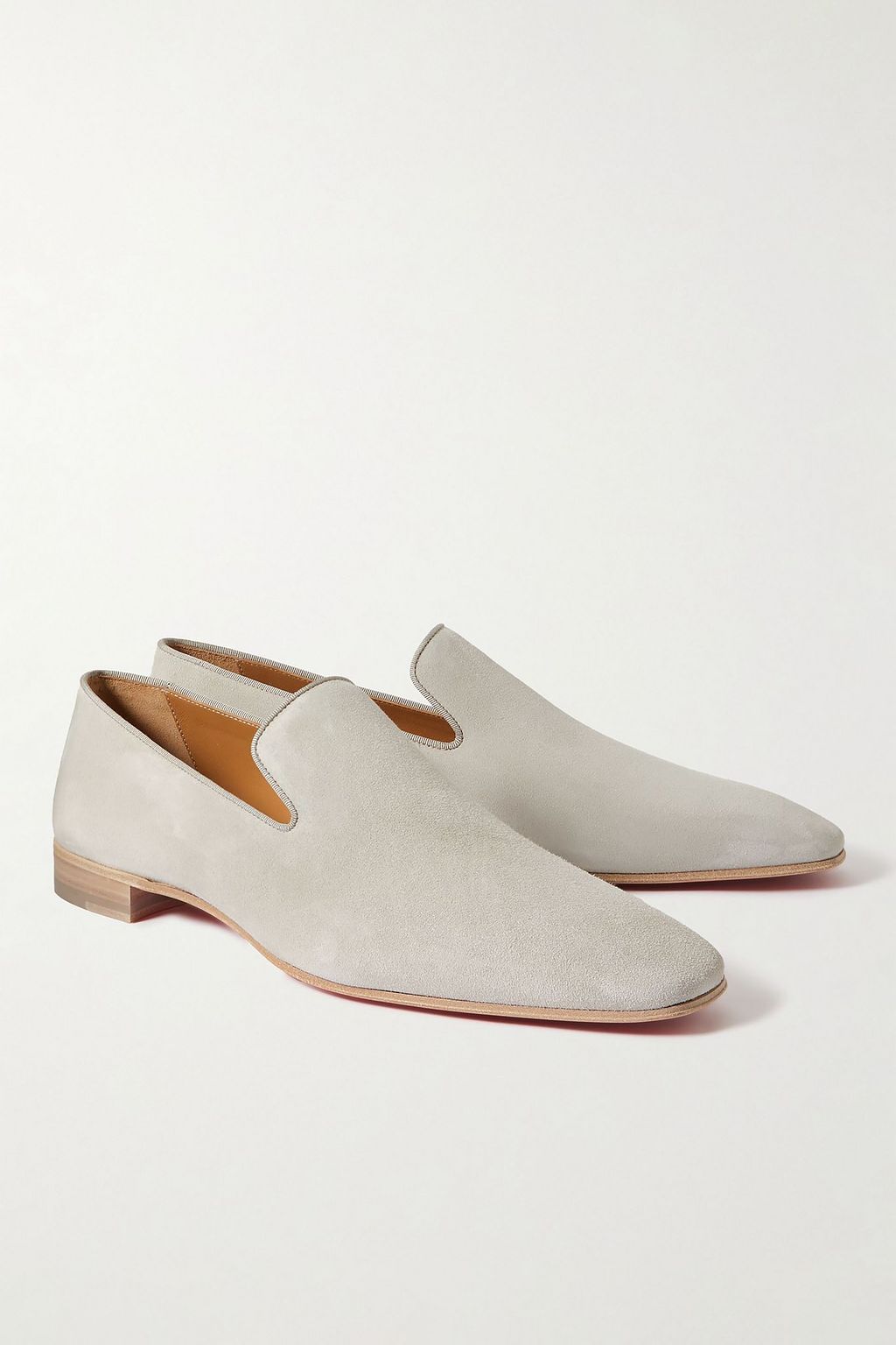 CHRISTIAN LOUBOUTIN Dandelion suede loafers