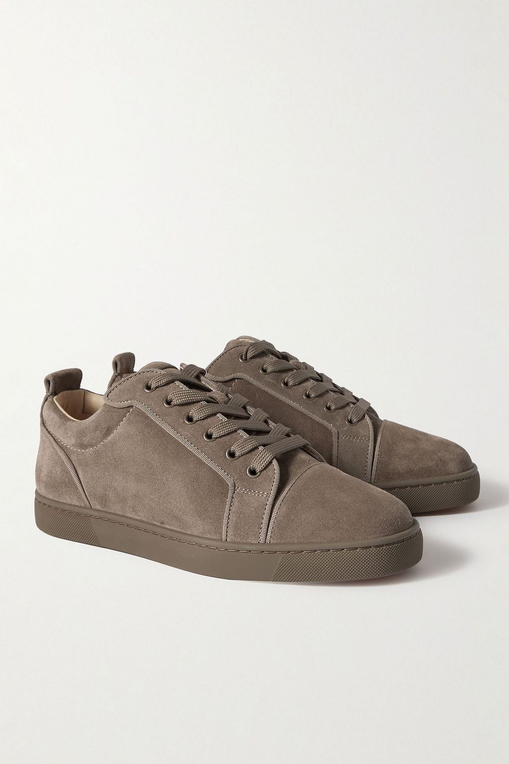CHRISTIAN LOUBOUTIN Louis Junior suede sneakers