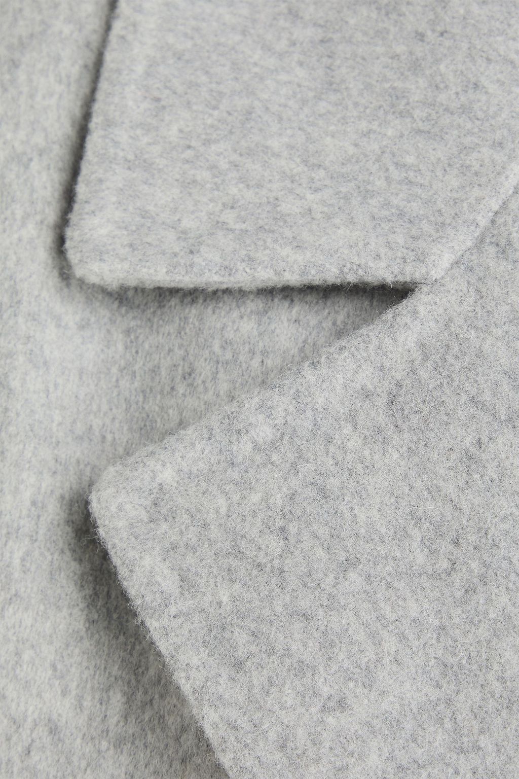 THEORY Clairene brushed wool and cashmere-blend coat