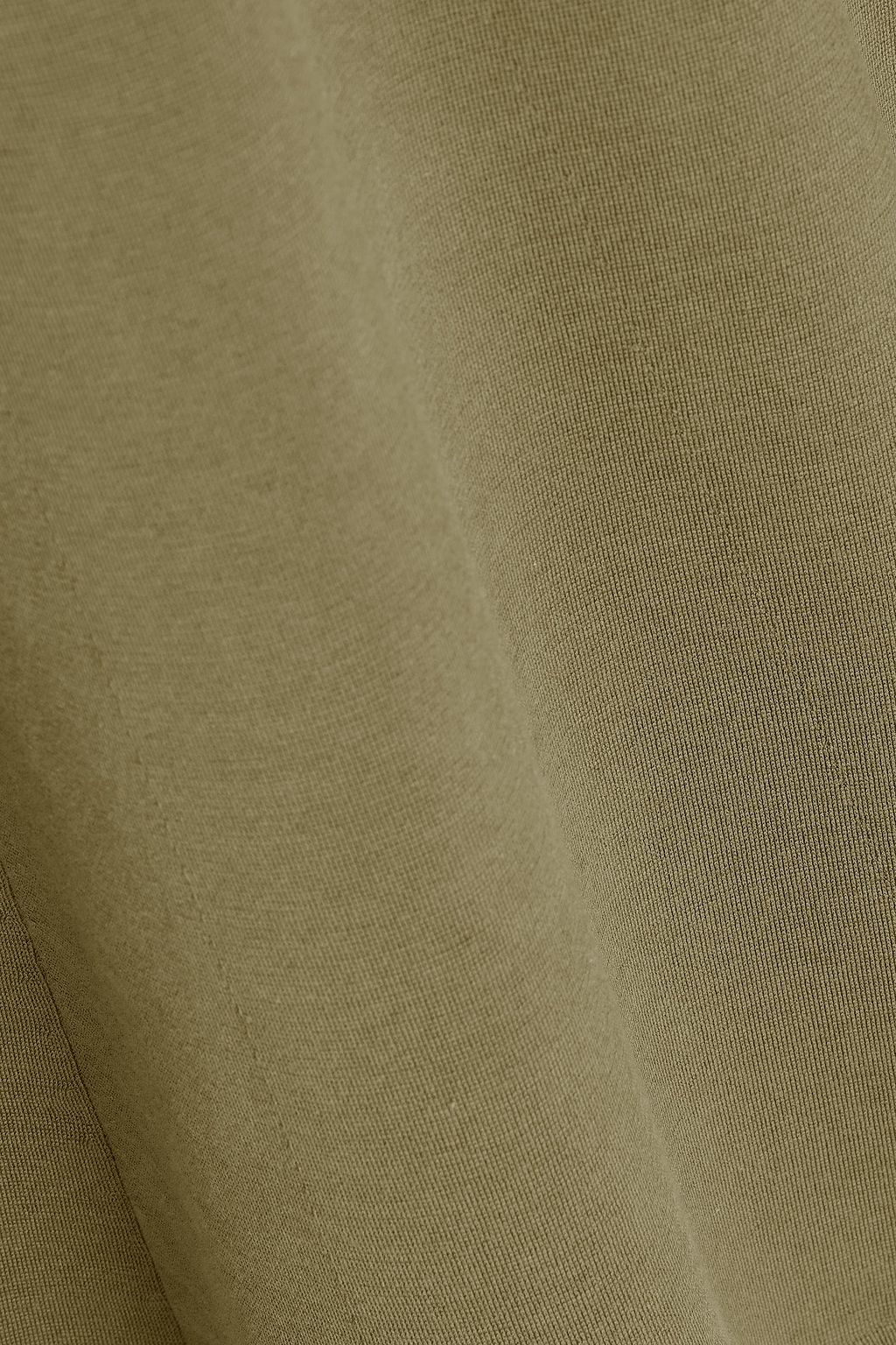 JOSEPH Silk-blend turtleneck midi dress