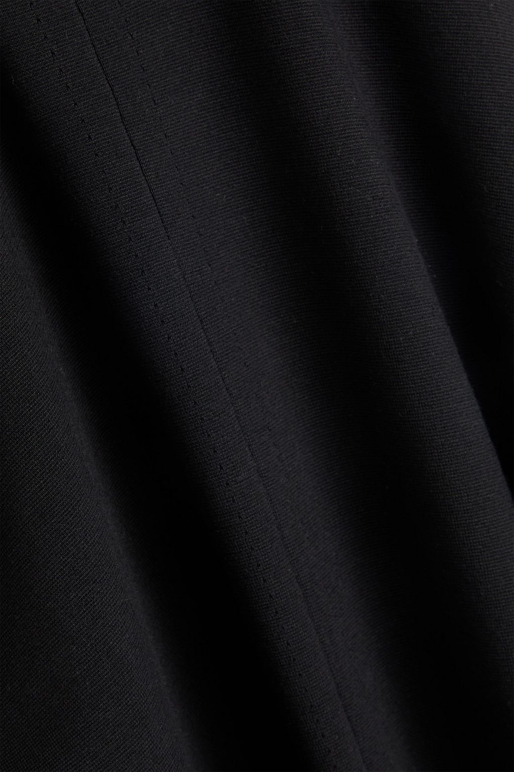 JOSEPH Silk-blend turtleneck midi dress